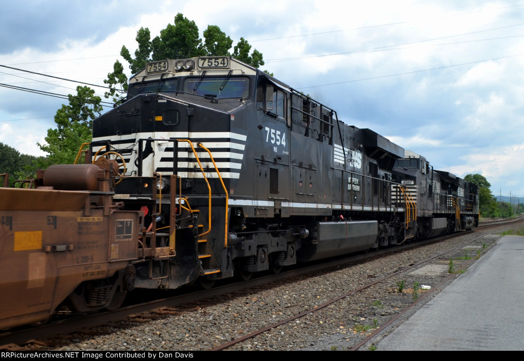 NS ES40DC 7554 trails on 20K